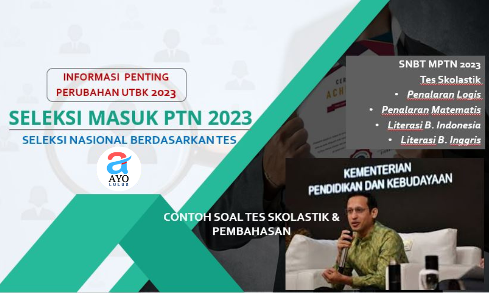 Contoh Soal Tes Skolastik SNBT 2023